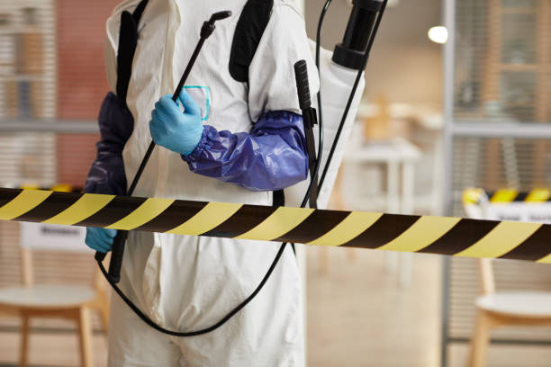 Professional Trauma Scene Cleanup technician working in Fremont, MI